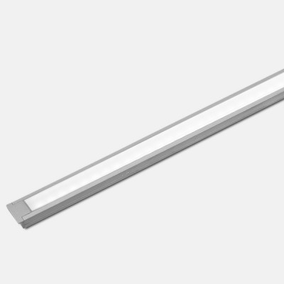 aluminum profile under cabinet led strip light for warehouse cabinet with touch sensor switch