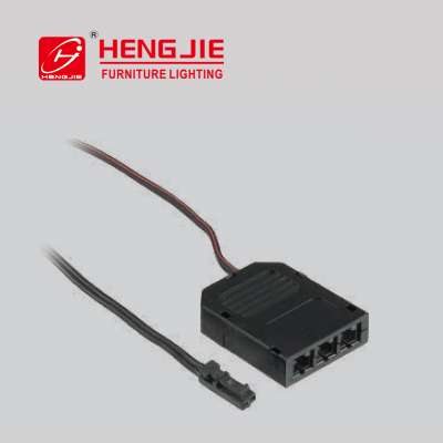 HENGJIE Fold Connector for LED With 4 Connector For Connect 12V LED Cabinet Lights